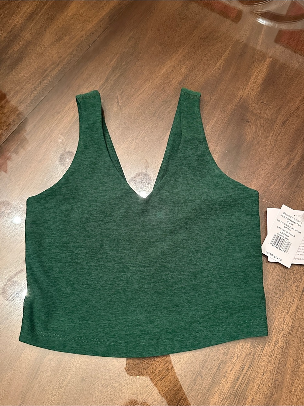 NWT Beyond Yoga Set XS Bra Top and Bike Shorts - Picture 2 of 5